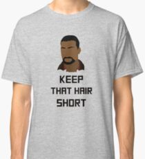 The Walking Dead Game - "Keep that hair short" - Lee Everett Classic T-Shirt