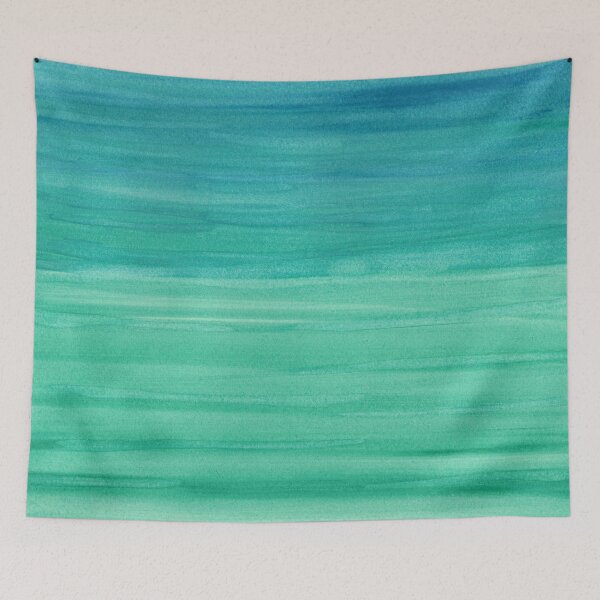 Item preview, Blue Green Watercolor Wash designed and sold by Elizabeth Ragona.