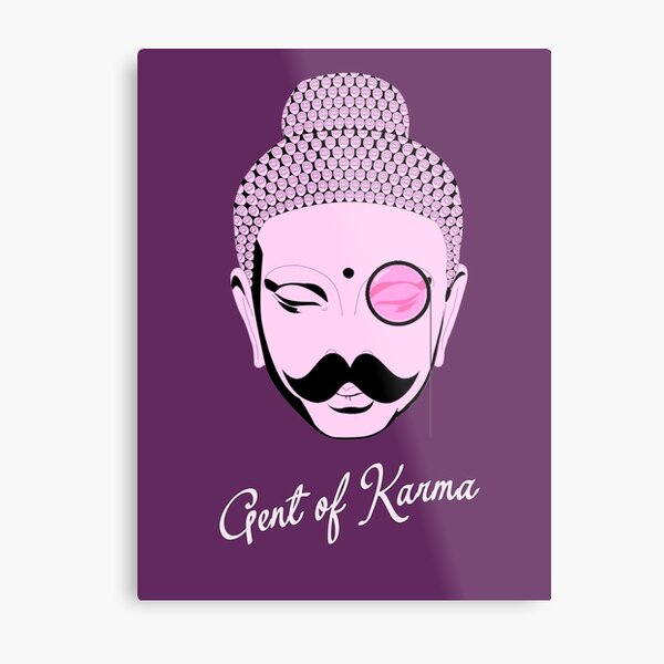 Gent Of Karma Metal Print