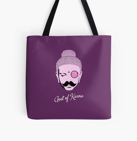 Gent Of Karma All Over Print Tote Bag