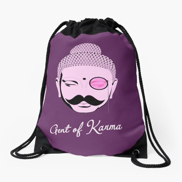 Gent Of Karma Drawstring Bag