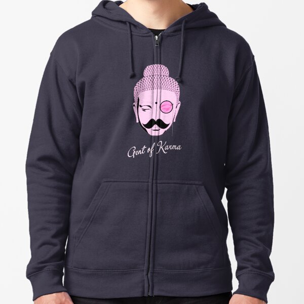 Gent Of Karma Zipped Hoodie