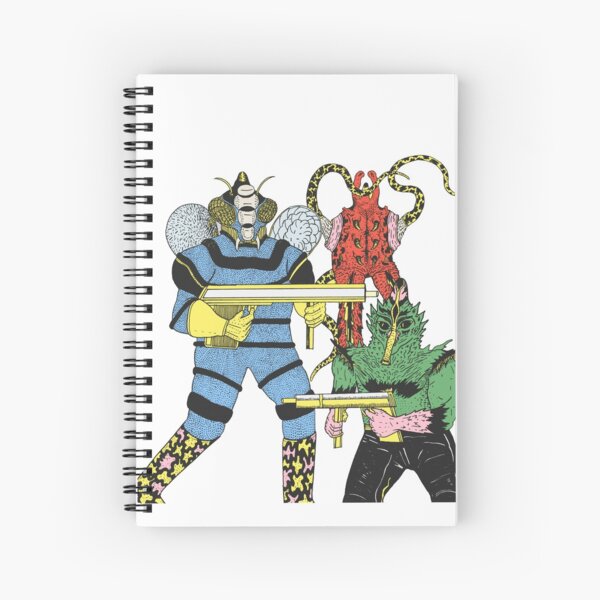 Alien Invaders Spiral Notebook