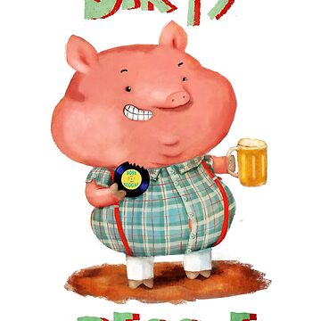 Artwork thumbnail, Dirty Reggae Pig by colonelle