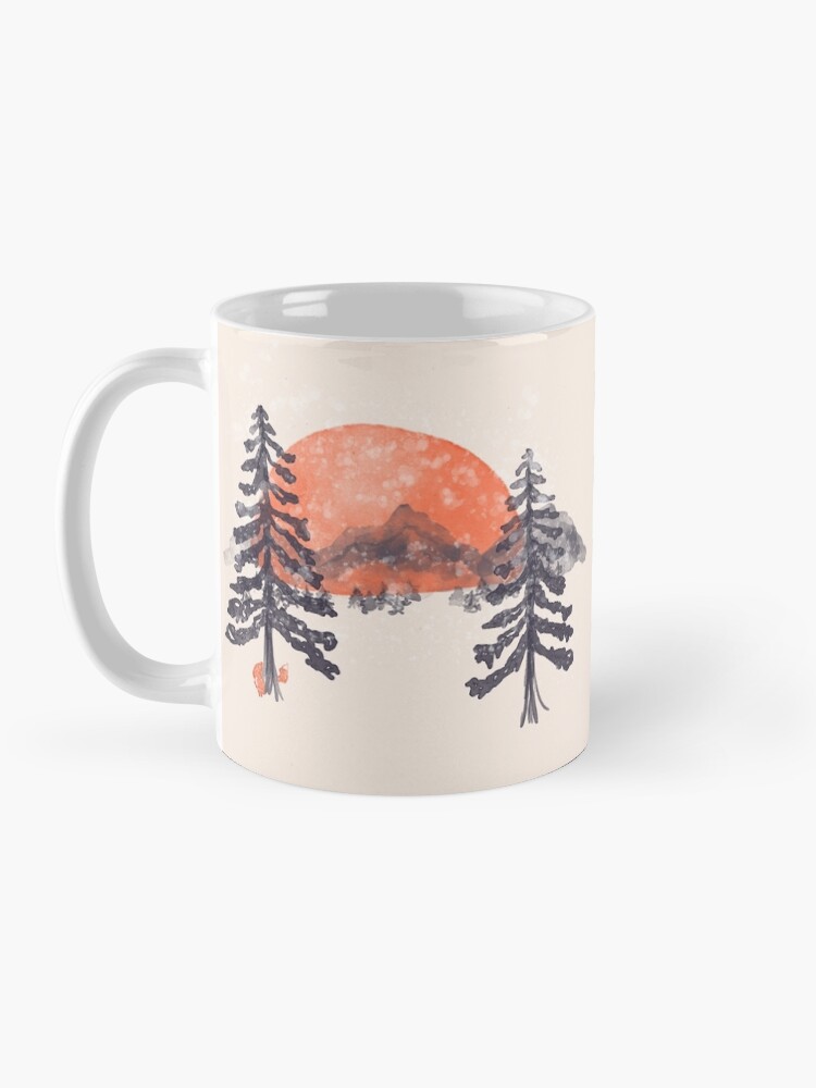 Alternate view of First Snow... Mug
