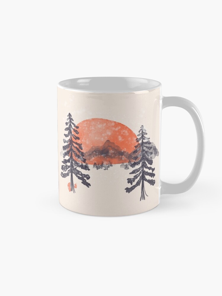 Alternate view of First Snow... Mug