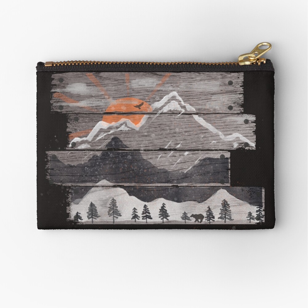 Into the Grey... Zipper Pouch
