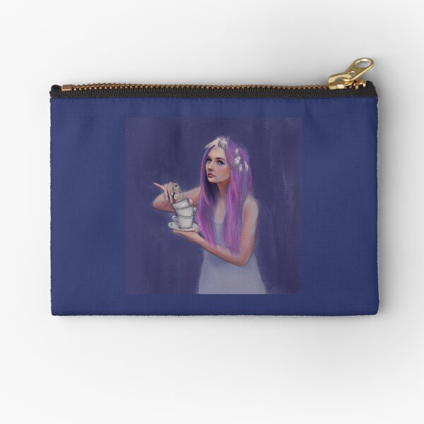 Tea with dolly Zipper Pouch