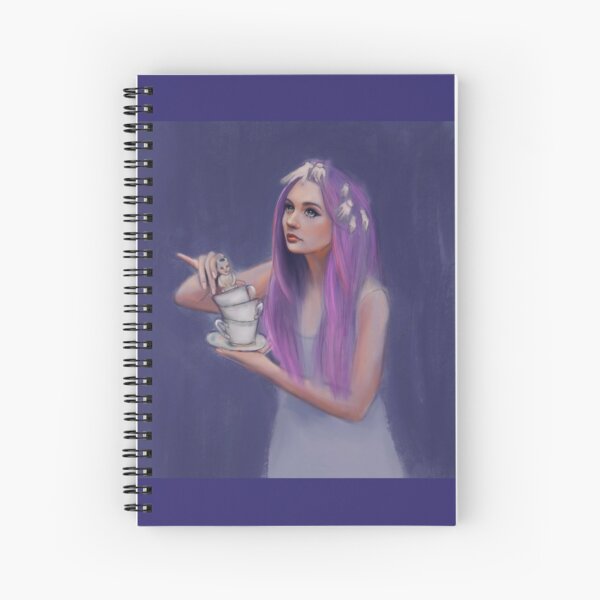 Tea with dolly Spiral Notebook