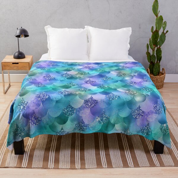 Item preview, Vibrant Sea Shades Mermaid designed and sold by SteelMoment.