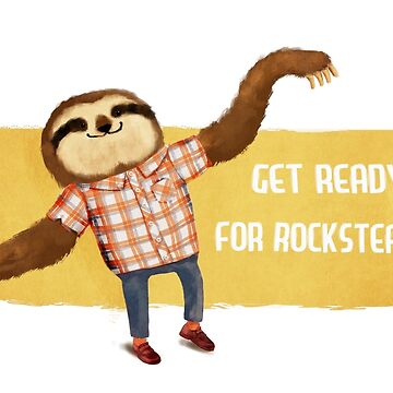 Artwork thumbnail, Rocksteady Sloth by colonelle