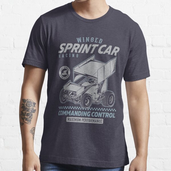 "Winged Sprint Car Racing" Tshirt for Sale by offroadstyles Redbubble sprint tshirts car