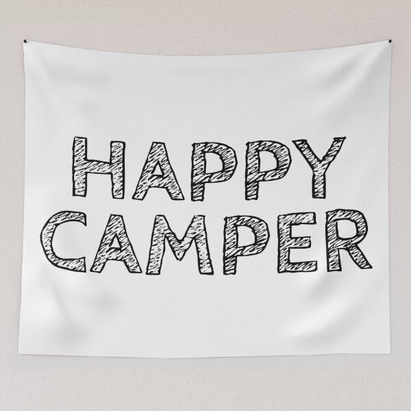 Item preview, HAPPY CAMPER designed and sold by MadEDesigns.