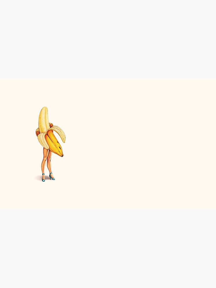 Thumbnail 6 of 6, Coffee Mug, Fruit Pin-Up: Banana Girl designed and sold by Kelly Gilleran.