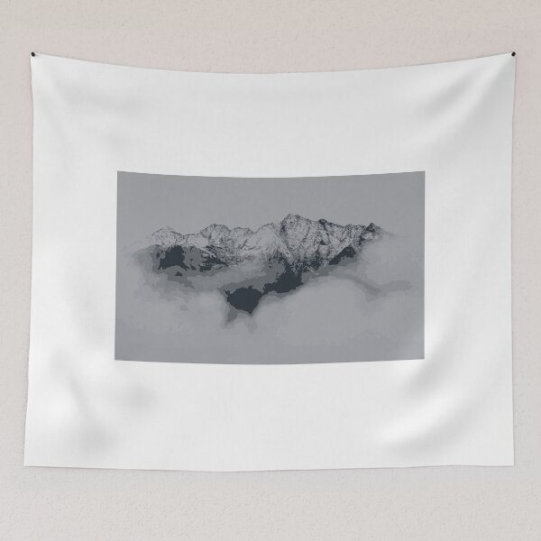 Item preview, Blend Cloudy Mountain designed and sold by BeeJayBee.