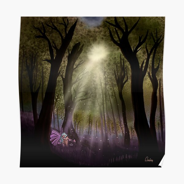 enchanted woodland Poster