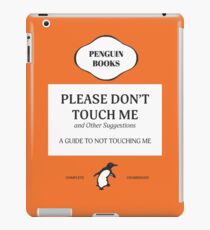 Bitte berühren Sie mich nicht iPad-Hülle & Klebefolie