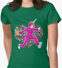 Nippon Marathon: Nishibori Love Women's Fitted T-Shirt