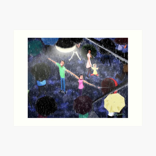 Drenched Art Print