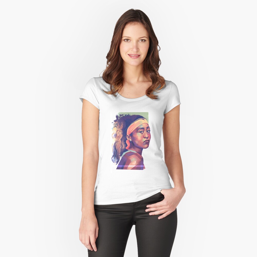 Item preview, Fitted Scoop T-Shirt designed and sold by rebecca-sampson.