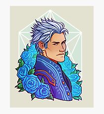 Vergil | Cyan Rose | DMC Photographic Print