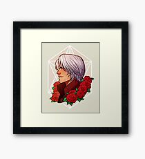 Dante | Red Rose | DMC5 Framed Print