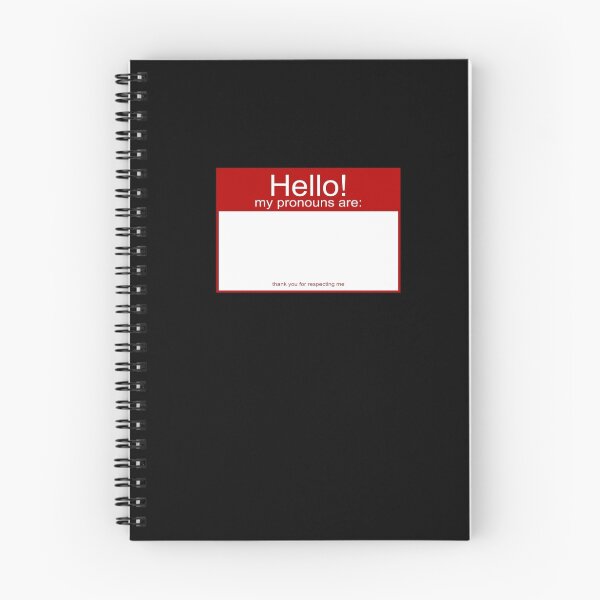 Item preview, Hello! My pronouns are! designed and sold by hamsters.