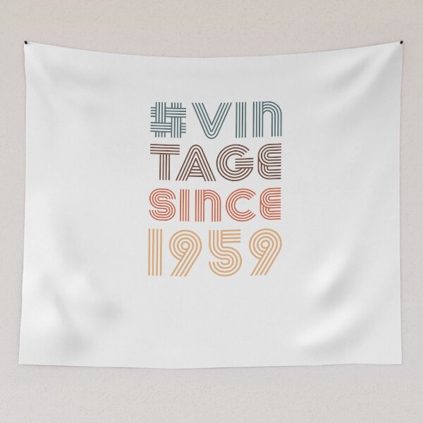 Item preview, Vintage Since 1959 60 Years Old Shirt Gift designed and sold by beautifulshirts.