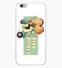 Stay Smart Scooter Monkeys iPhone Case
