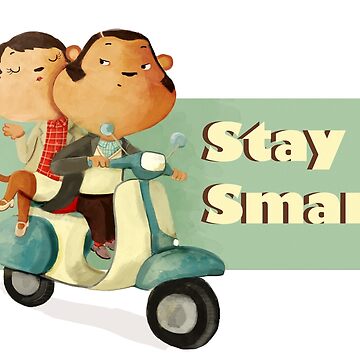 Artwork thumbnail, Stay Smart Scooter Monkeys by colonelle