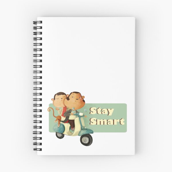Item preview, Stay Smart Scooter Monkeys designed and sold by colonelle.