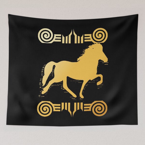 Item preview, Icelandic Horse: Iceland Horse Tölt Pony Merch designed and sold by iLambdaChi.