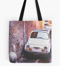 Oldschool Fiat 500 Tote Bag