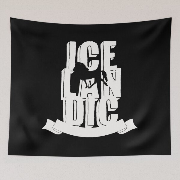 Item preview, Icelandic Horse: Iceland Horse Tölt Pony Merch designed and sold by iLambdaChi.