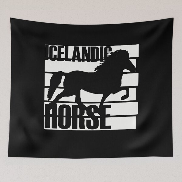 Item preview, Icelandic Horse: Iceland Horse Tölt Pony Merch designed and sold by iLambdaChi.
