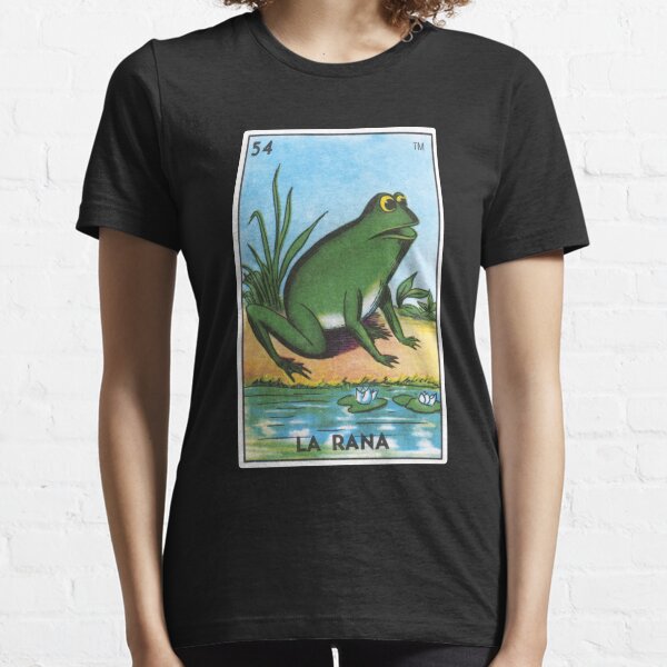 La Rana Loteria Mexican Bingo Frog Card Essential T-Shirt