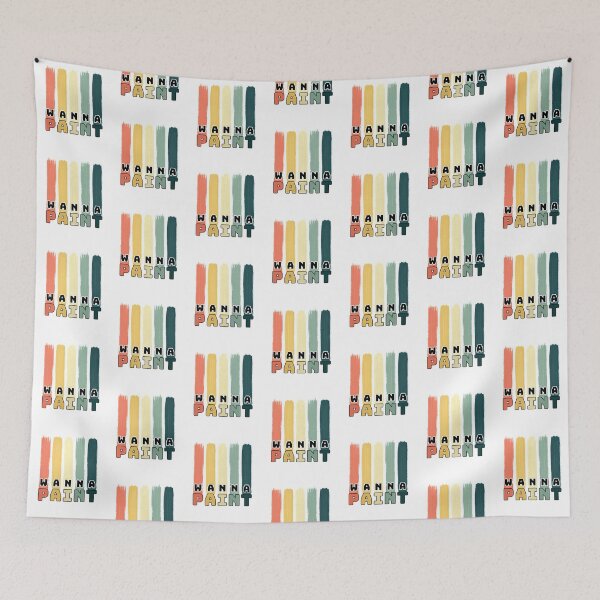 Item preview, Colourful Wanna Paint designed and sold by Digitalhumor.