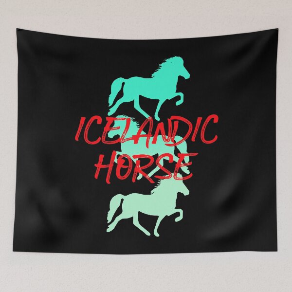 Item preview, Icelandic Horse: Iceland Horse Tölt Pony Merch designed and sold by iLambdaChi.