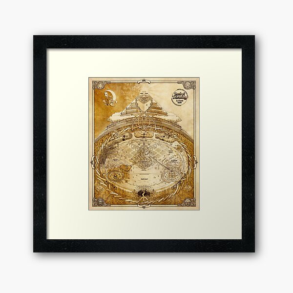 Land of Meaning - Traditional Framed Art Print