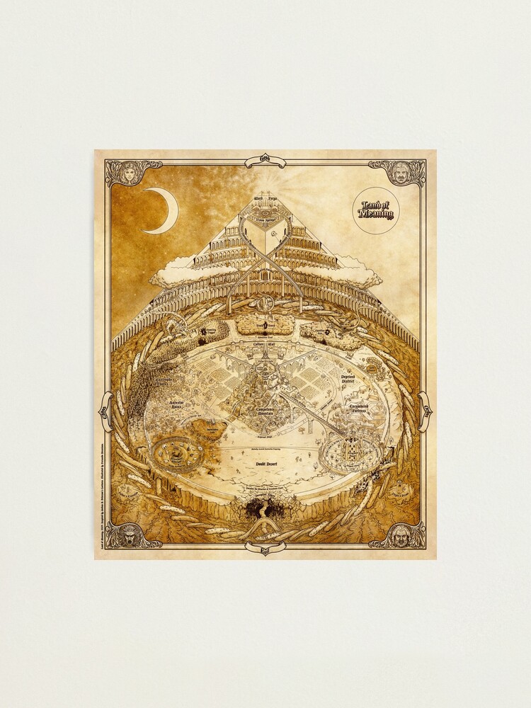 Alternate view of Land of Meaning - w/o JBP - Traditional Photographic Print