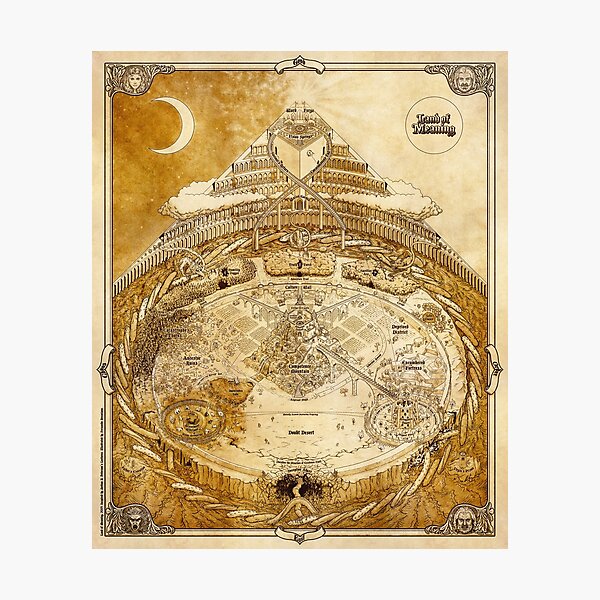 Item preview, Land of Meaning - w/o JBP - Traditional designed and sold by fbresciano.