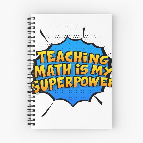 Item preview, Teaching Math Is My Superpower. Gift Math Teachers designed and sold by Custom365.
