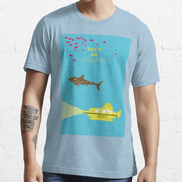 "the life aquatic with steve zissou, wes anderson" Tshirt for Sale by