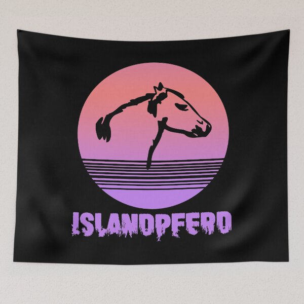 Item preview, Icelandic Horse: Iceland Horse Tölt Pony Merch designed and sold by iLambdaChi.
