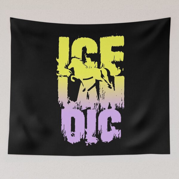 Item preview, Icelandic Horse: Iceland Horse Tölt Pony Merch designed and sold by iLambdaChi.