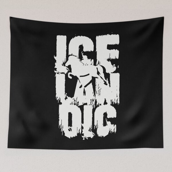 Item preview, Icelandic Horse: Iceland Horse Tölt Pony Merch designed and sold by iLambdaChi.