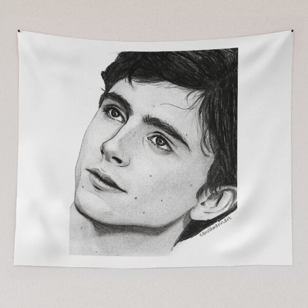 Item preview, Timothée Chalamet drawing designed and sold by carolam.