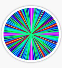 Neon Circle Sticker