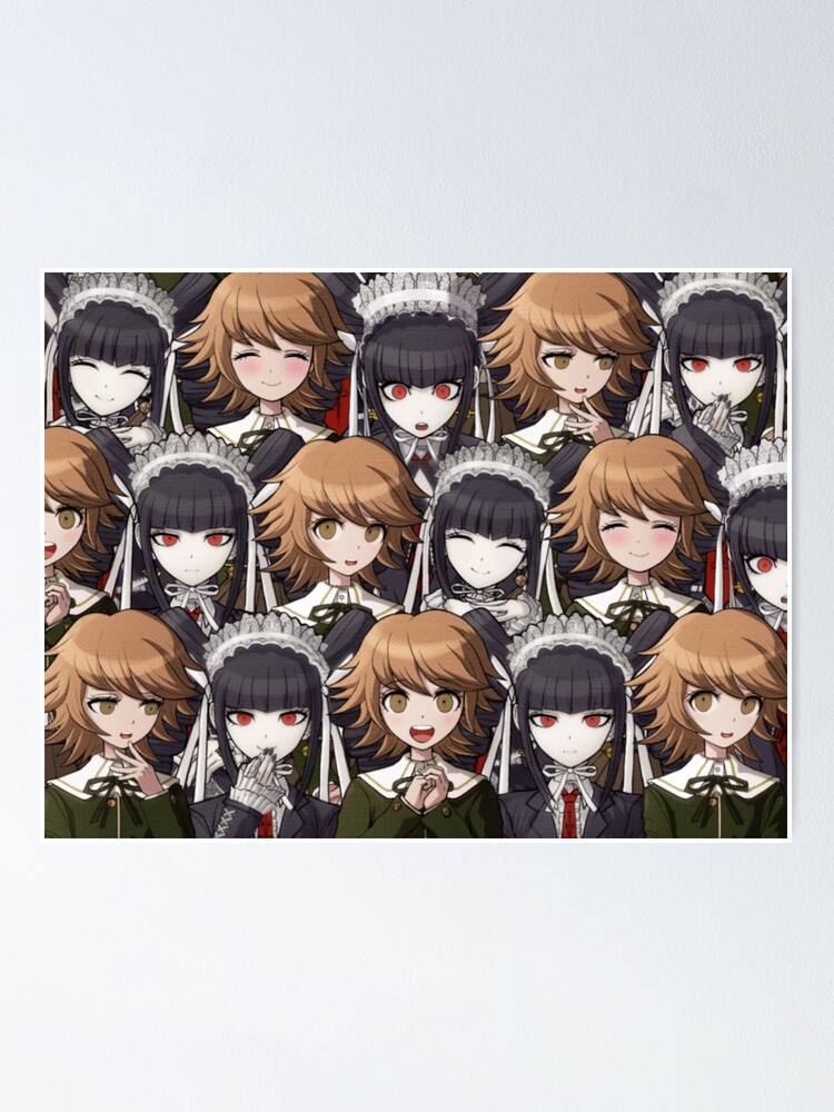 Poster Chihiro Fujisaki Celestia Ludenberg De Raybound4 Redbubble
