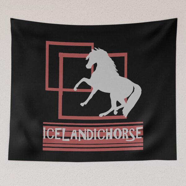 Item preview, Icelandic Horse: Iceland Horse Tölt Pony Merch designed and sold by iLambdaChi.